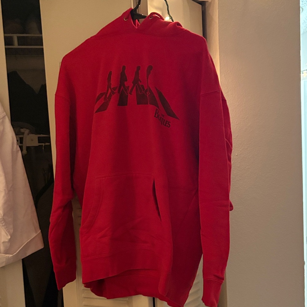 Red Beatles Hoodie